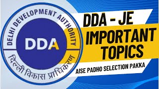 DDA JE | Selection-Proof Strategy 🔥 Complete Technical + Non-Tech Plan | Crack DDA JE | Must watch