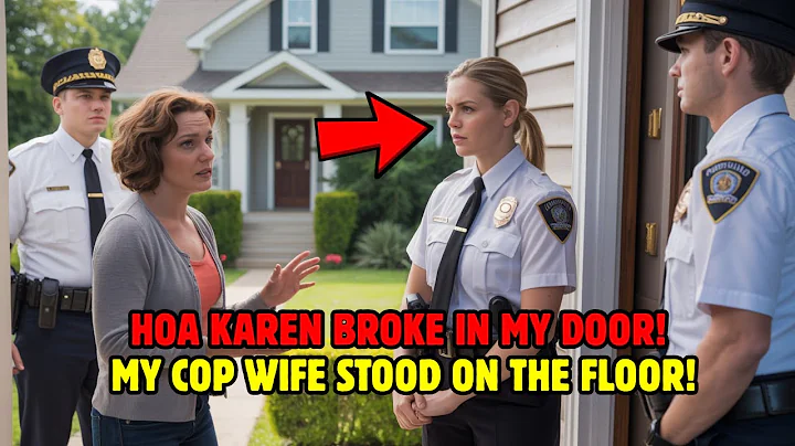 HOA Karen Called Cops After Unlocking My Door- Froze When My Wife in Police Uniform Answered!