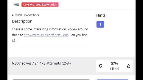 PicoCTF  Web Exploitation Challenge Scavenger Hunt 2021 |