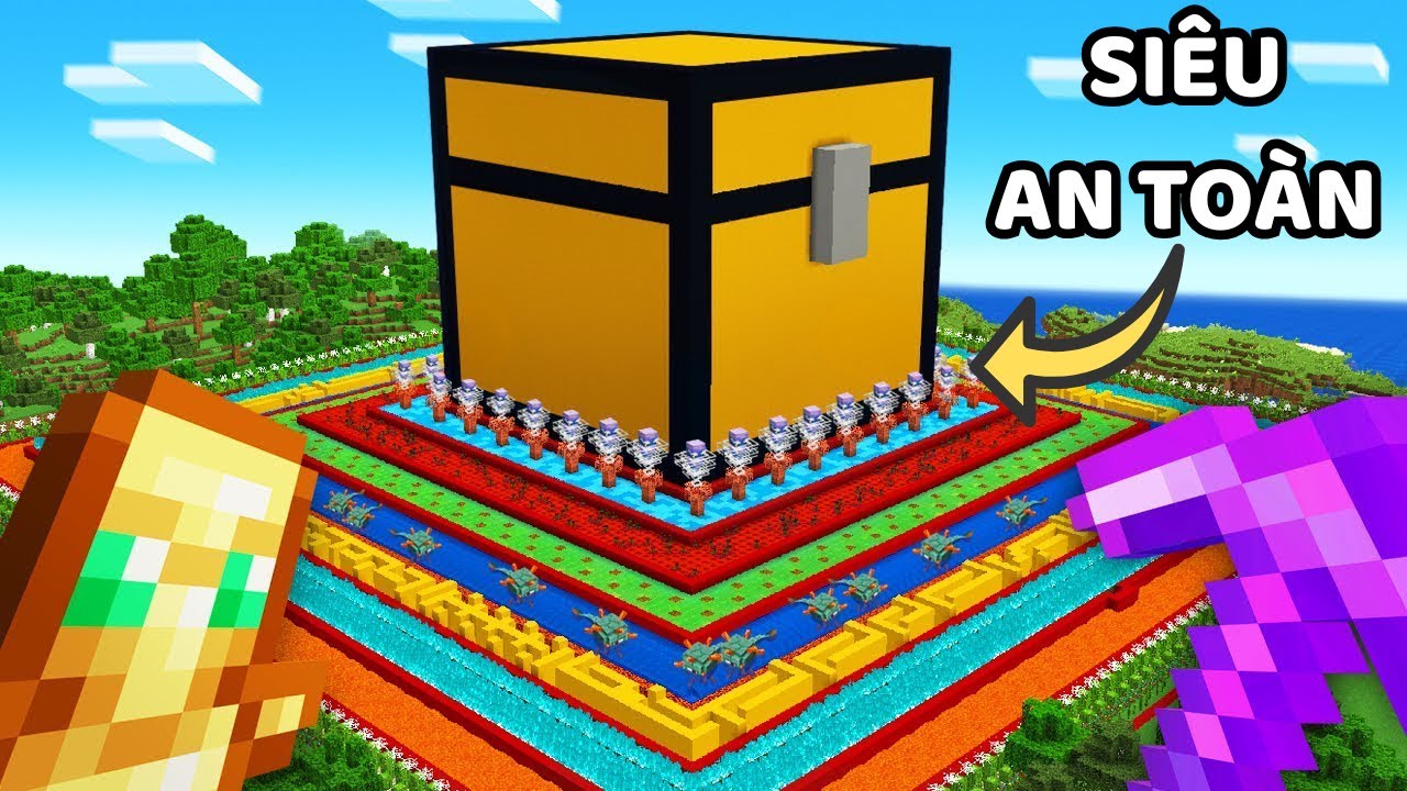 Tôi Đã Xây Dựng CHIẾC RƯƠNG AN TOÀN NHẤT Trong Minecraft! - YouTube