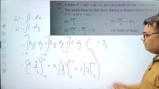 Most Tricky Workenergy Question Integration Based Physics