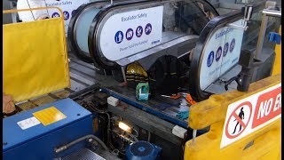 Otis Escalator Being Repaired