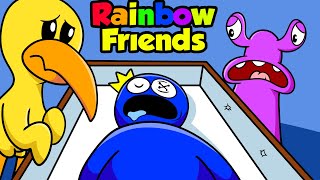 RAINBOW FRIENDS Pink and Yellow Very Sad