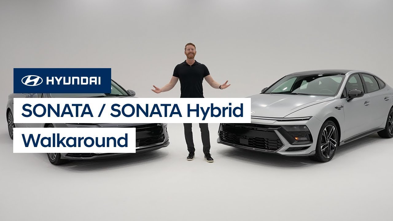 Walkaround | Refreshed 2024 SONATA and SONATA Hybrid | Hyundai