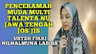 SERMON BY FIKRI NILNALMUNA LABIBA, A MULTI-TALENTED YOUNG PREACHER FROM NU CENTRAL JAVA