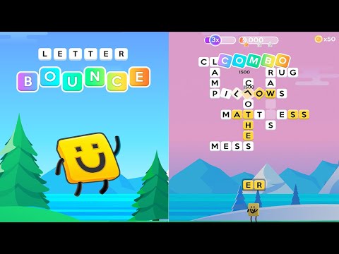 Letter Bounce - Word Puzzles
