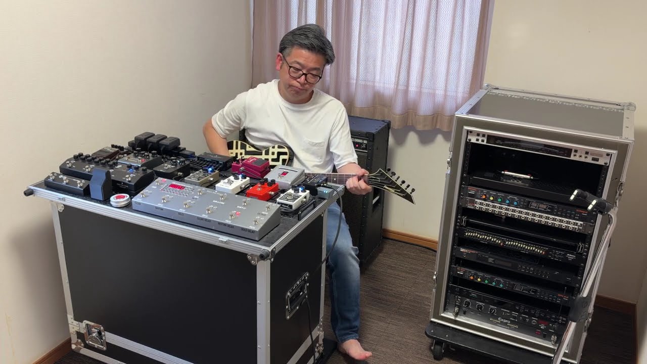 ガスリー・トラップ氏のシグネチャーモデルオーバードライブペダルで