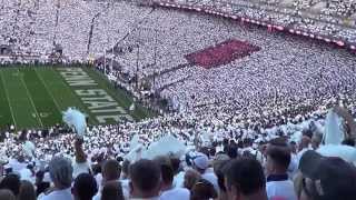 Penn State. Sweet Caroline. October 12, 2013