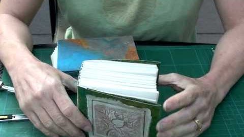Bookbinding tutorial part 3