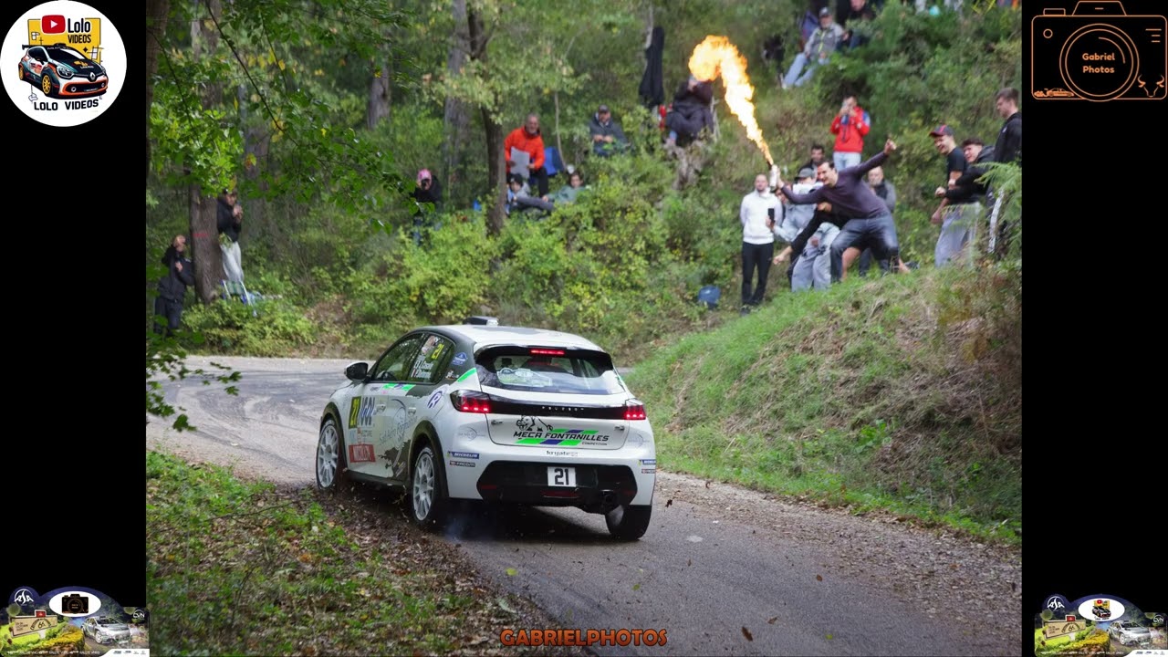 66° Critérium des Cévennes 2025 - 021 - CASALE Julien - DELORME Pierre - Peugeot 208 Rally4