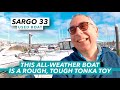 This all-weather boat is a rough, tough Tonka Toy | Sargo 33 used boat guide | Motor Boat &amp; Yachting