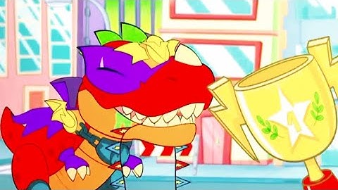Pizzacopter🍕And Turbo Ice🍦Cartoons Series For Kide l Superthings Neon Power Episode 4 My cartoon-365