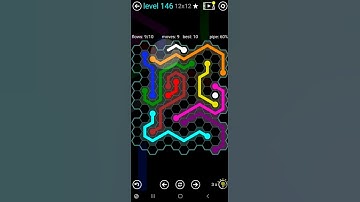 How To Solve Flow Free Hexes Extreme Pack Level 146 12x12 Board Walk Through Solution Walkthrough