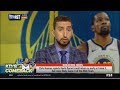 [BREAKING NEWS] Durant could return as early as Game3, but more likely Game 4 of NBA Finals | FTF