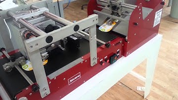 SAVEMA Feeder Conveyor Belt and SVM 32I Printing and Feeding with BIC Cartons   YouTube 1080p