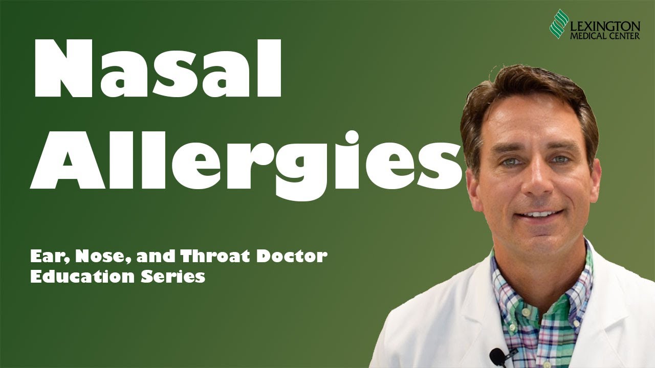 ENT doctor discusses nasal allergies (allergic rhinitis) - YouTube