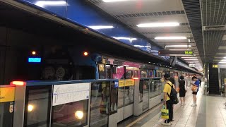 【127/128麻吉貓彩繪🤩】台北捷運C321型太空之旅親子友善彩繪列車往南港展覽館進出南港站