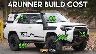 How Much Does It Cost To Build A 4Runner? | Yota X