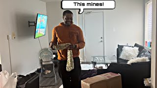 I SURPRISE MY SON DADDY WITH A GAMING CHAIR *his reaction is priceless* 🥺