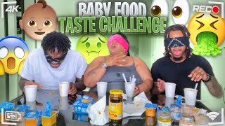 BABY FOOD TASTE CHALLENGE w/ @its.7k & @laquishaturner52280  *MOMMA Q THROWS UP*