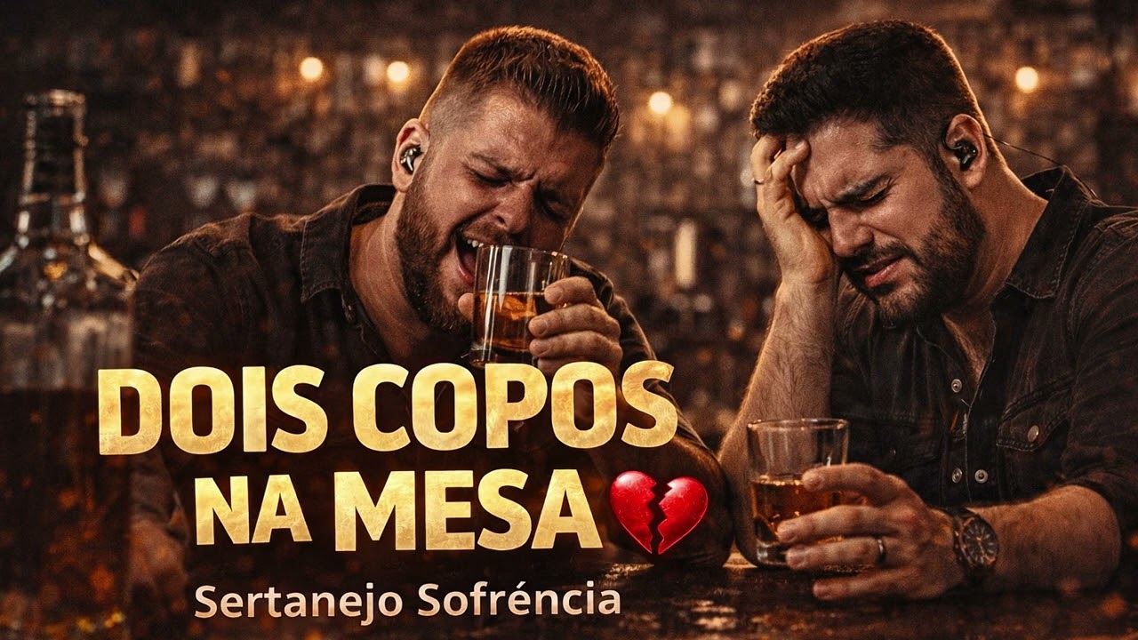 Dois Copos na Mesa – Sertanejo Sofrência Que Vai Te Fazer Lembrar Dela 💔🍺