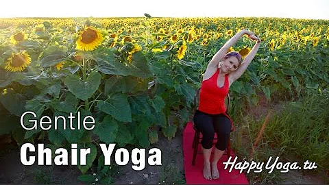 Chair Yoga | Happy Yoga with Sarah Starr Gentle Ch...