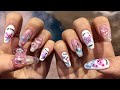 Eng) 이 세상 귀여움이 아닌 키치한 곰돌이 네일 보고 가세요 🐻🌈✨ with 카누팁연장 Kitschy Bear Nails Tutorial