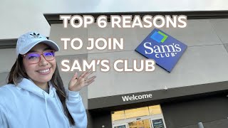 Top 6 Reasons to Join Sam&#39;s Club | 2024 | Become a member!