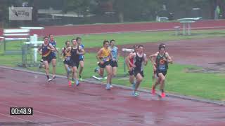 VMC 22.12.2020: Men 800m D race