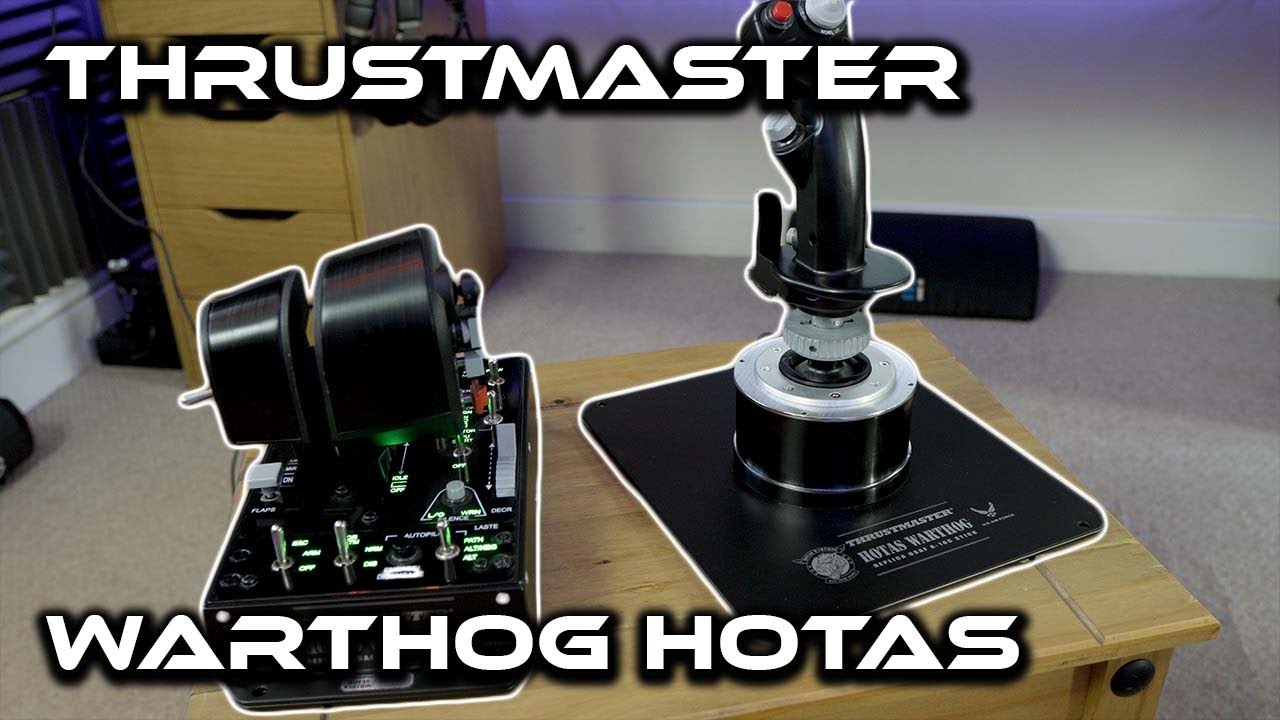 Thrustmaster Hotas Warthog | Flight Controller | Joystick | PC