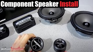 Component Speaker Installation | AnthonyJ350