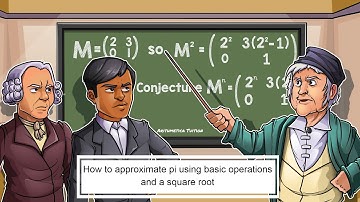 How to calculate pi to high accuracy using basic operations and a square root