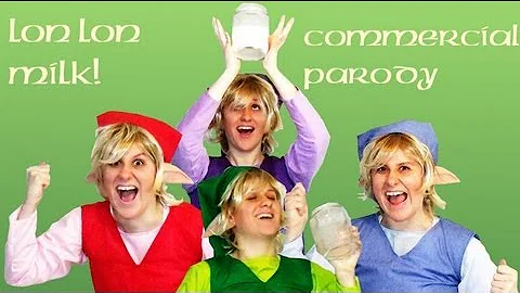 Cosplay Silliness - Lon Lon Milk Commercial Wassup...