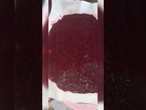 رول الخوخ المجفف اسهل طريقة لتجفيف الخوخ