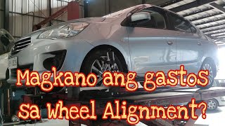 Wheel Alignment   Mitsubishi Mirage G4