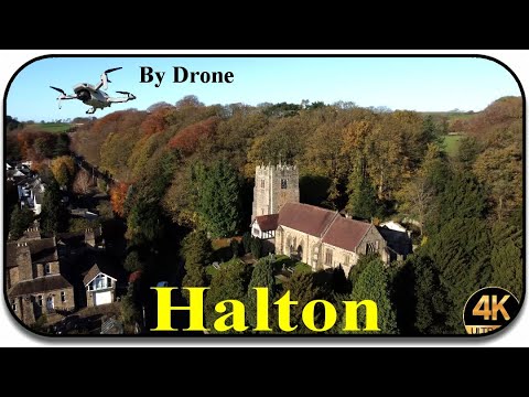 ? Halton on Lune ? A Birds Eye View...In 4k Ultra HD (November 2021)