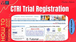 Clinical Trial Registration (Prospective Study) in CTRI / ICMR - NIMS: PG - Thesis Registration