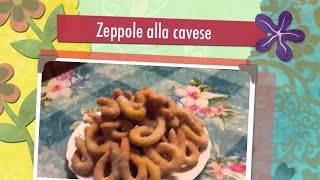 Ricetta per le zeppole natalizie