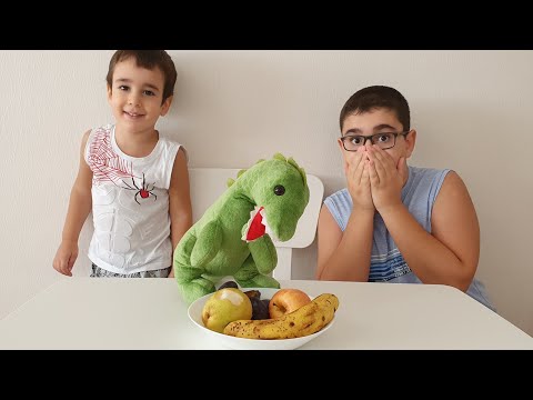 Dinozor Berat ile Buğranın Meyvelerini Yedi