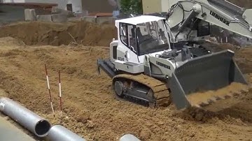 Liebherr 634 Track Loader at work