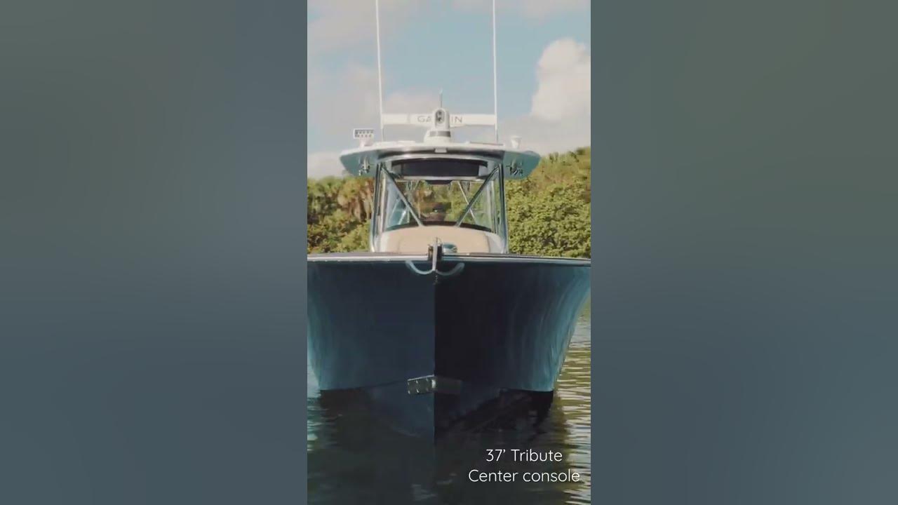 The 37' Tribute Boat is the smallest of the range but serves the most  powerfulmarket share for high-performance center consoles. Go big power, Go  withTribute!