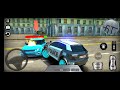 Us police car drift in the city simulator  suv cop patrol chase driving  android gameplay 11