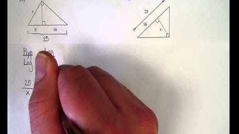 Similar Triangles Example Set 4