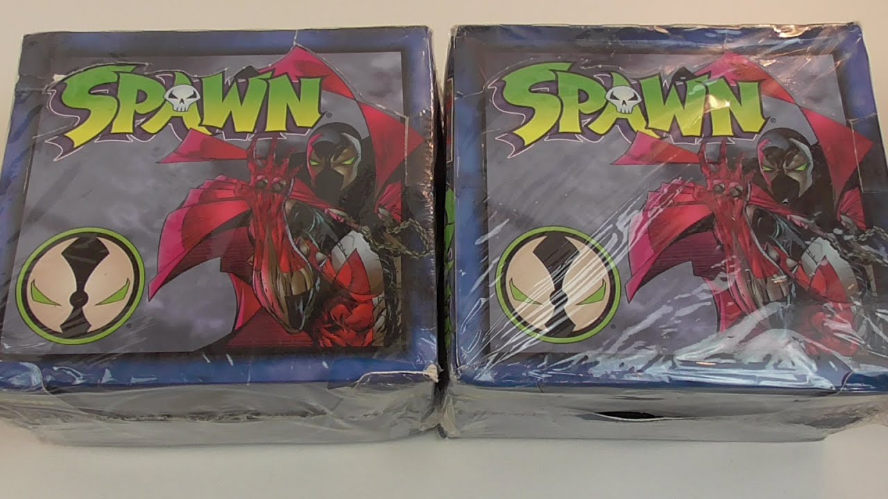 Spawn Widevision Trading Cards Box Break   YouTube