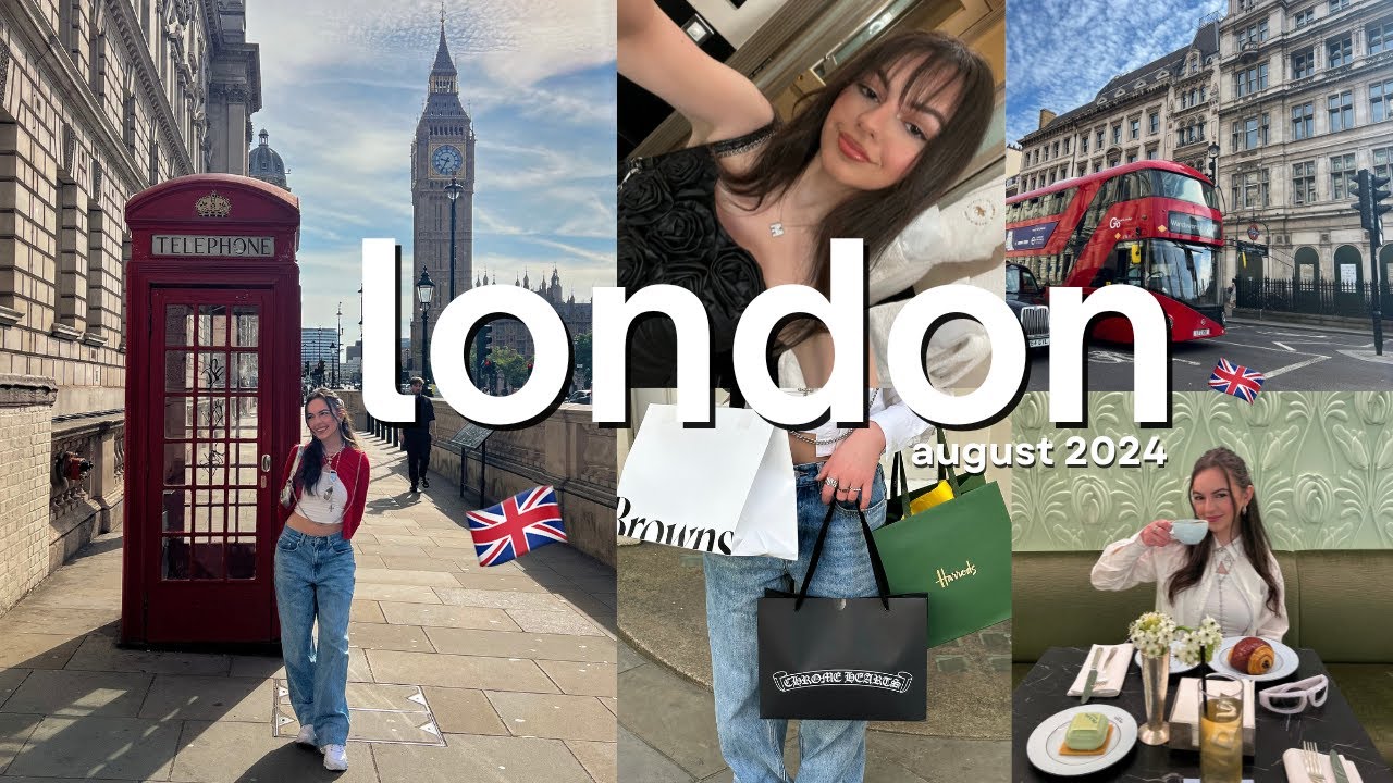 my first time in london!! | sightseeing & lots of shopping!