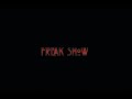 Freak Show - American Horror Story.  New opening interpretation. Motion Graphics.