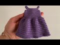 158# Amigurumi oyuncaklara giydirebileceğiniz cici bir elbise 👗 örüyoruz 💯 Amigurumi dress