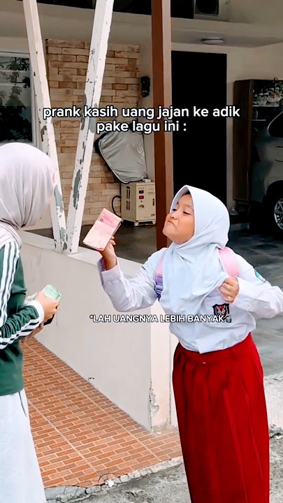 PRANK NGASIH UANG KE ADIK SYIFA MALAH DI PRANK BALIK🤣🤣 #syifdam #comedy #fypシ゚viral