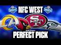 The PERFECT draft pick for every NFC West team 👀 | Seahawks, Rams, 49ers, Cardinals