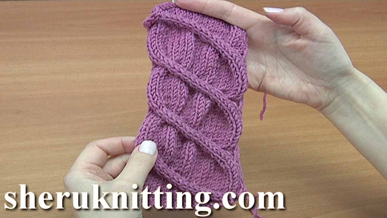 Knitted Stitch Pattern 36 Wzór z dzianiny ściegiem